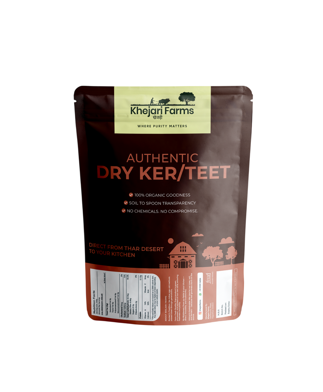 Authentic Dry Ker/Teet