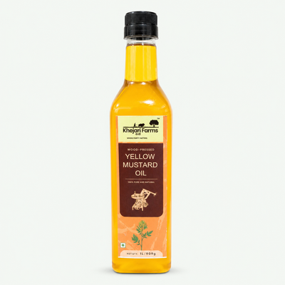 Cold Pressed Yellow Mustard Oil