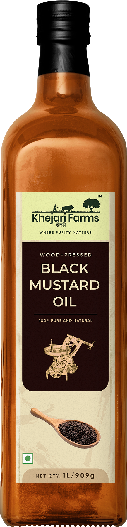 Cold Pressed Black Mustard Oil