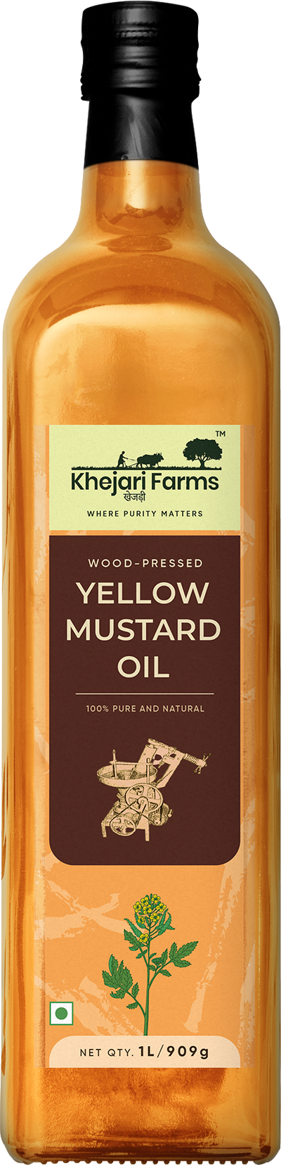 Cold Pressed Yellow Mustard Oil